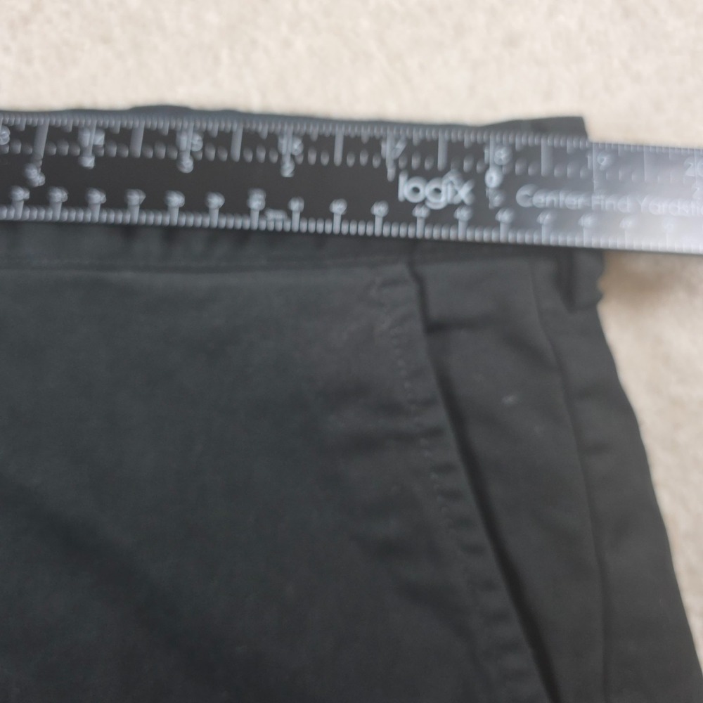 Polo Ralph Lauren Pants Mens 38/30 Black Slash Pocket‎ Wide Leg Trouser Casual - Picture 5 of 9